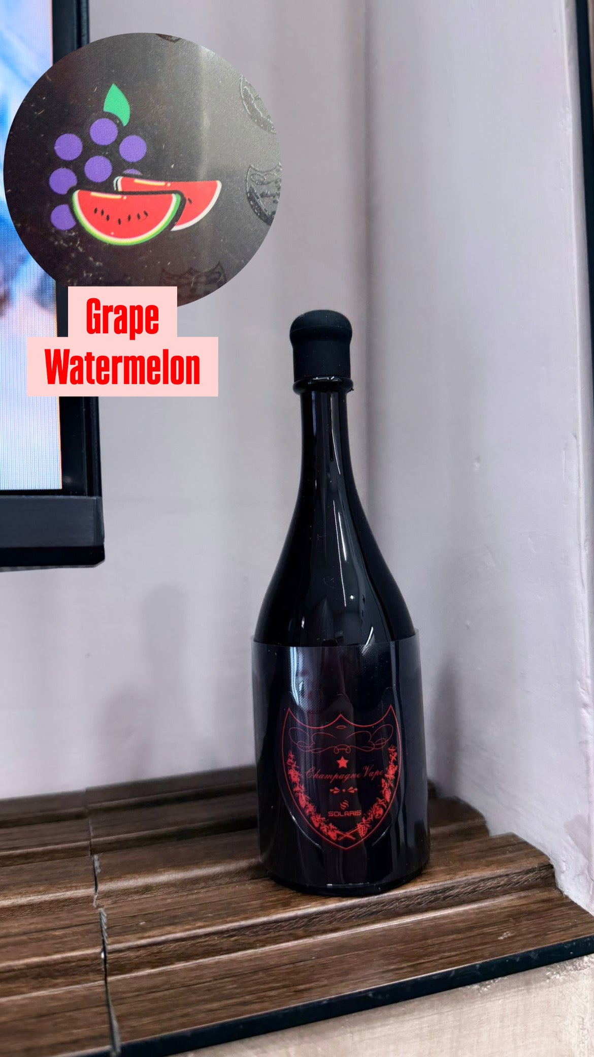 Champagne vape uva e anguria